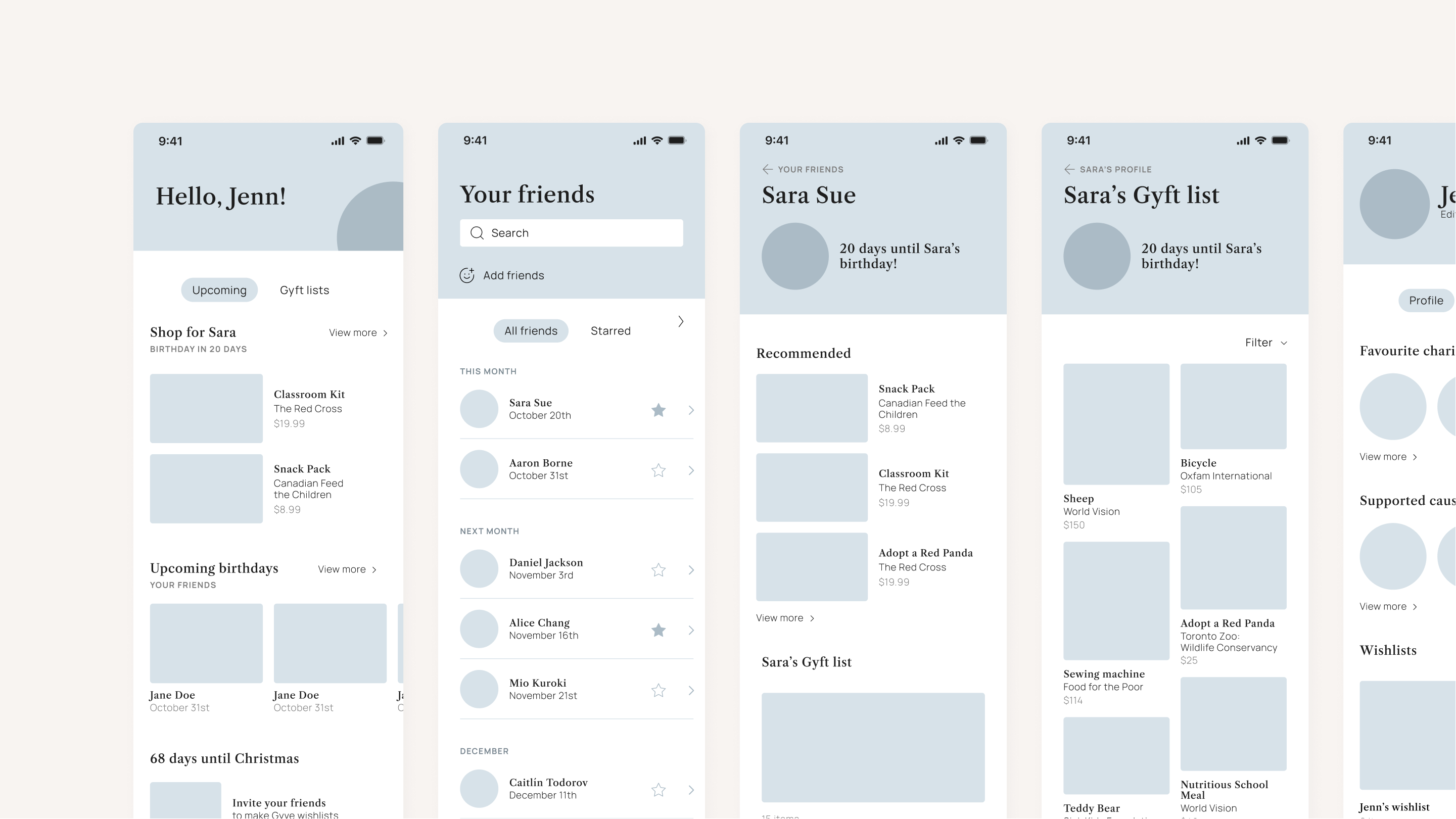 Wireframes